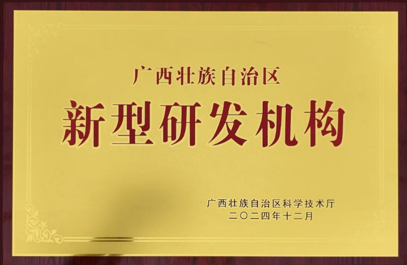 省級(jí)認(rèn)證！廣西銀億高新技術(shù)研發(fā)有限公司再度榮膺“新型研發(fā)機(jī)構(gòu)”
